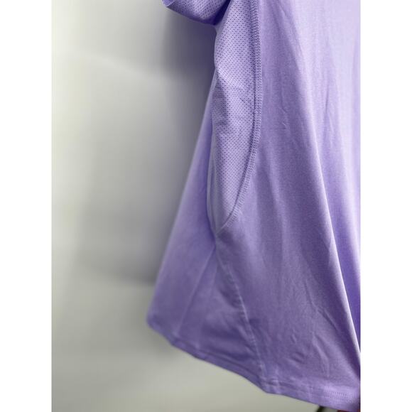 Jockey Womens Purple Crew Neck Stretch Jersey Short-Sleeve Athletic T-Shirt NEW - Picture 6 of 10